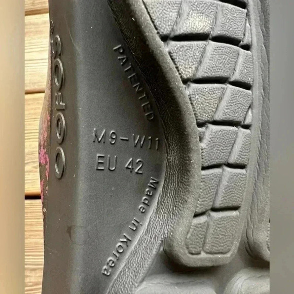 OOFOS OOahh Limited Sandals 80s Comfort Slide Sz W11 M9 - Picture 8 of 8